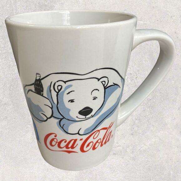 Coca Cola Coffee Mugs 2001 - Set of Two - Picture 4 of 5